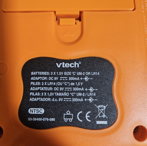 Vtech vsmile tv learning system game console with controller - Picture 10 of 13